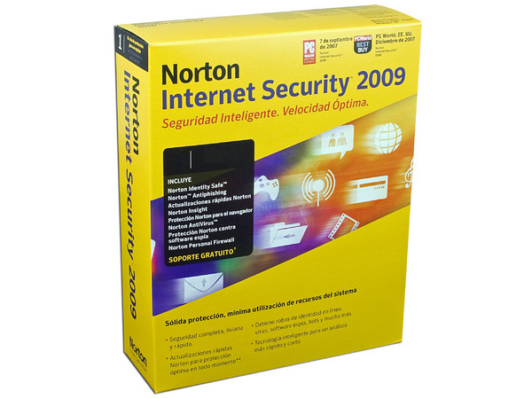 Norton Internet Security 2009 para 5 usuarios
