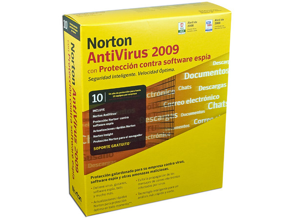 Norton AntiVirus 2009 para 10 usuarios
