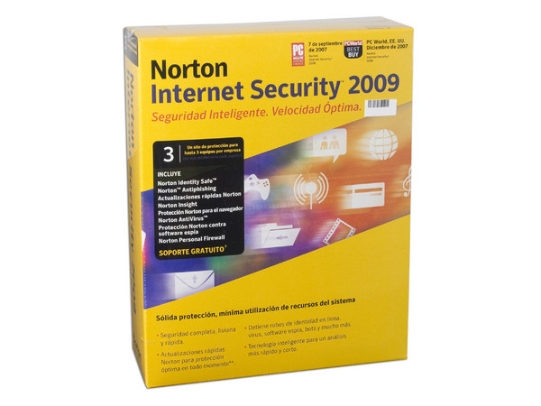 Norton Internet Security 2009 para 3 usuarios