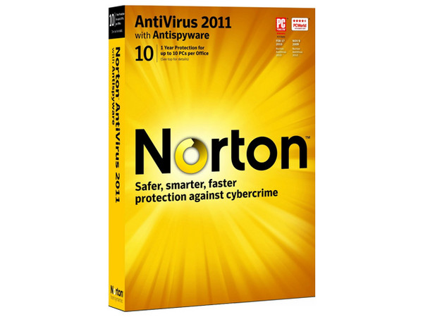 Norton AntiVirus 2011 con Antispyware Español (10 Usuarios)