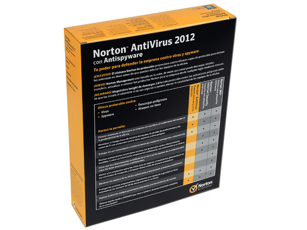  Norton AntiVirus 2012 con Antispyware Español (10 PCs)