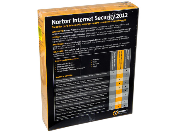 Norton Internet Security 2012 Español (5 Usuarios)