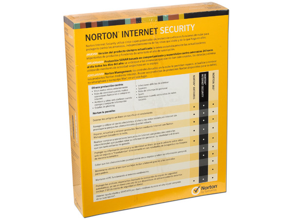 Norton Internet Security 2013 en Español (3 PCs)