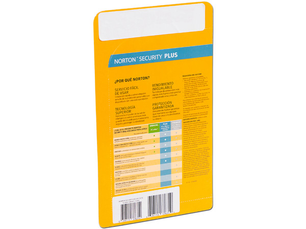 Norton Security Plus Antivirus 2017 para 1 usuario, 5 dispositivos, (1 año).