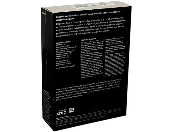 Adobe Creative Suite 4 Design Premium en Español para Windows