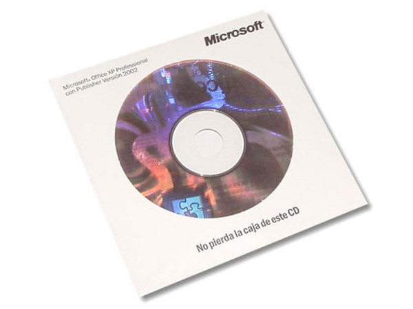 Microsoft Office XP + Publisher en Español 
*Versión OEM: de Venta exclusiva con Computadora*