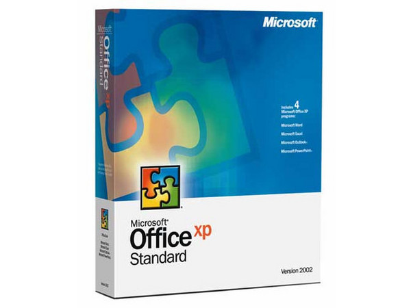Microsoft Office XP Standard, en Español, en Caja.