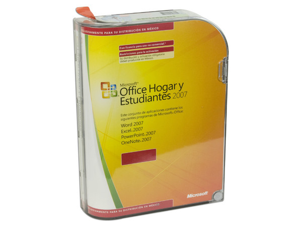 Microsoft Office Hogar y Estudiantes 2007 en Español