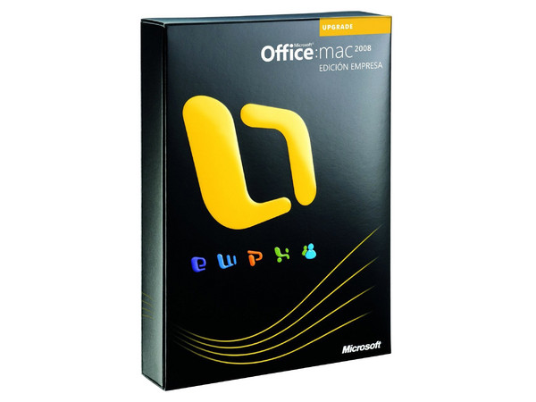 Office Mac Business 2008 Mac Spanish Edition Upgrade, DVD