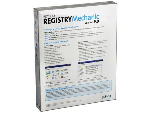 PC TOOLS REGISTRY Mechanic V 9.0 para 3 equipos, 1año