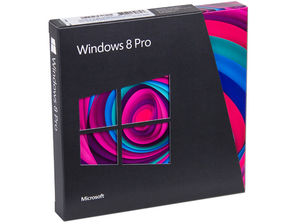 Microsoft Windows 8 Pro 32bits/64bits en Español.