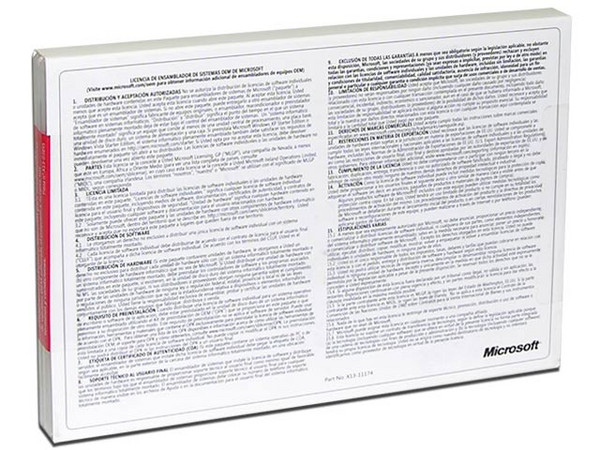 Microsoft Windows Vista Home Premium (64 Bits) en Español, DVD (OEM)