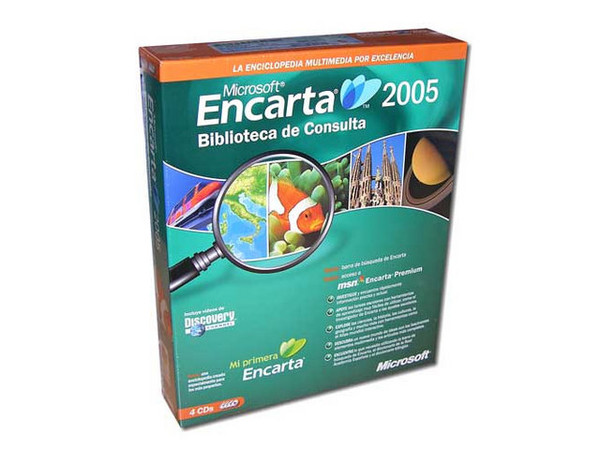 Encarta Biblioteca de Consulta 2005 en CD