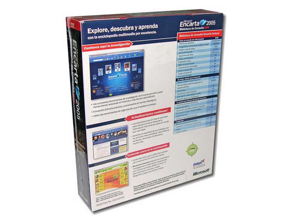 Encarta Biblioteca de Consulta 2005 en DVD