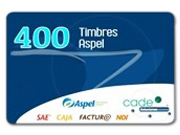 NA - Timbres Aspel sellado CFDI con 400 Timbres.