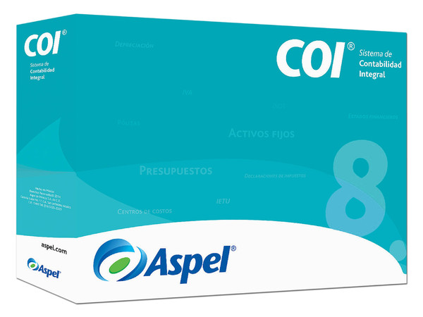 Sistema de Contabilidad Integral Aspel COI 8.0. (2 Usuarios Adicionales)