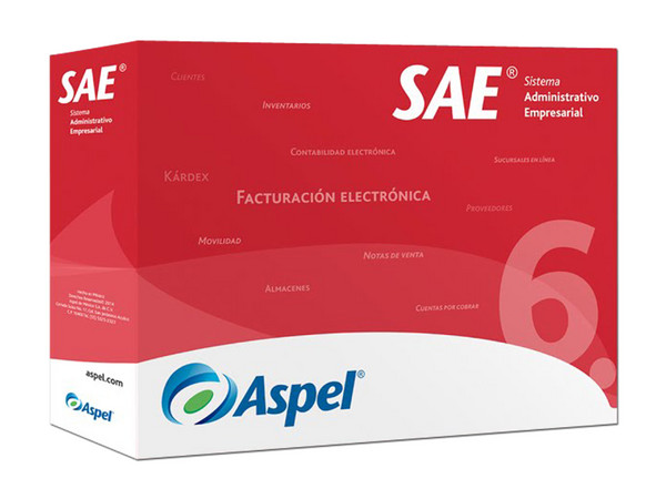 Sistema Administrativo Empresarial ASPEL SAE 6.0 (2 usuarios adicionales)