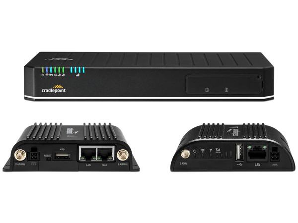 Solución Cradlepoint de conectividad con tecnología WAN, LTE y 5G.