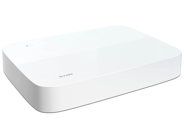 Grabadora de Video en Red PoE HD Tenda N6P-8H con Fuente de Alimentación PoE y Grabación 4K UHD. Color Blanco.