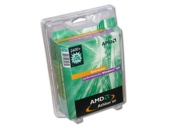 Procesador AMD Athlon XP 2600+, BUS 333Mhz, Socket A, con 512 KB en cache L2