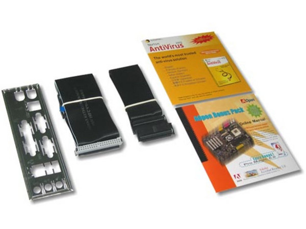 Tarjeta Madre AOpen AK77-8XN, ChipSet VIA KT400
Soporta: Athlon XP/Barton/Duron con BUS de 333Mhz
Integrado: Audio AC 97, LAN 10/100Mbps
Diseño: ATX Completo, 1x AGP, 6x PCI, 1x CNR