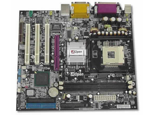 Tarjeta Madre AOpen MX4LR, Chipset Intel 845GL
Soporta: Pentium 4 y Celeron C/BUS de 400Mhz, 478Pins
Integrado: Audio AC97, Video y RED 10/100Mbps
Memoria: DDR PC2100 (2 Bancos), 2Gb Max. USB 2.0
Diseño: Micro ATX, Ptos. 1x ADD, 3x PCI, 1x CNR