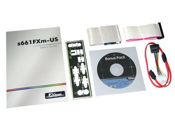 Tarjeta Madre AOpen s661FXm-US, ChipSet SiS 661FX,
Soporta: Pentium 4 con bus de 800,
Integrado: Audio 5.1 AC97, Video y RED 10/100Mbps,
Memoria: DDR 266/333/400 Mhz (2 Bancos), 2GB Max,
Diseño: Micro ATX, Ptos: 1x AGP 8X, 3x PCI.