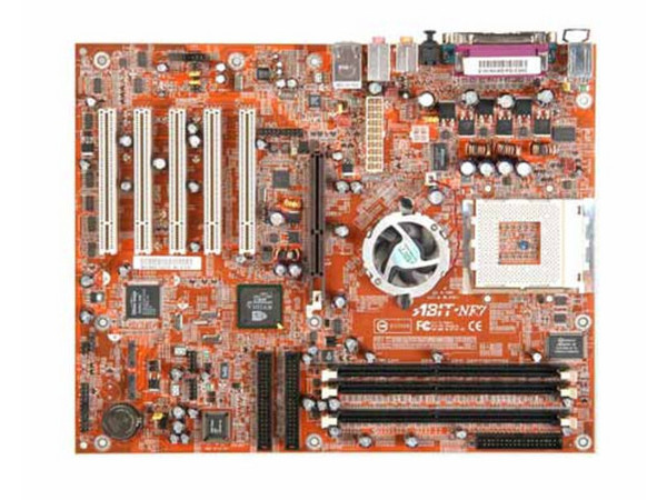 T. Madre Abit NF7 ChipSet NVIDIA nForce™2 Ultra 400,
Soporta: Athlon XP/Barton/Duron FSB 266/333/400 MHz,
Integrado: 10/100MB LAN, Audio AC97,
Memoria: DIMM DDR 266/333/400