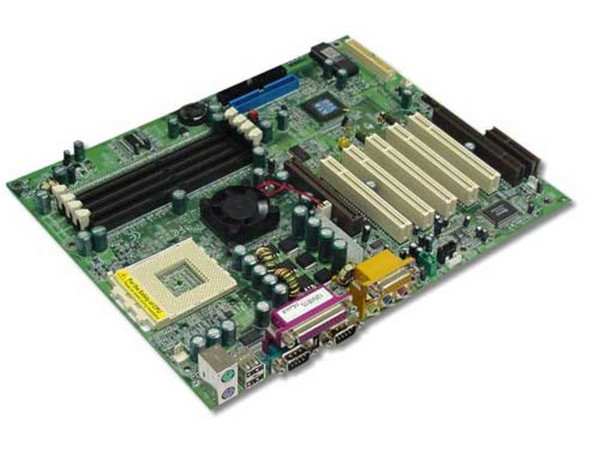 T. Madre BIOSTAR M7VIB VIA KT266/VT8233 con sonido, ATX, soporta AMD Athlon hasta 1.4 GHZ, Duron hasta 950 Mhz, Socket A, BUS de 200/266 MHZ, **MEMORIA DDR**, ATA-100.