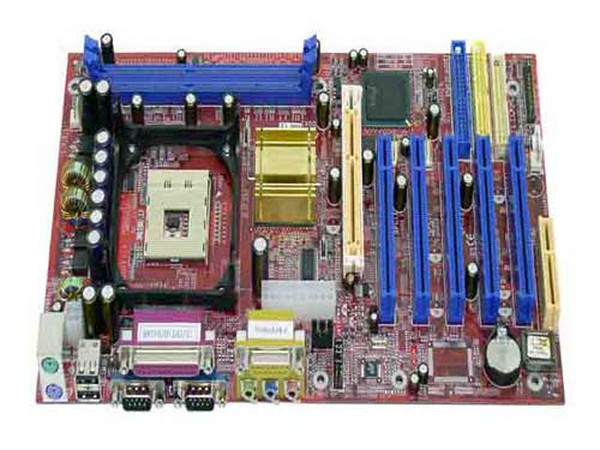 T. Madre Biostar P4TPT ChipSet Intel ® 82845PE/ICH4
Soporta: P4 hasta 3.06Ghz/Celeron 2.2Ghz (FSB 800Mhz)
Soporta tecnología Hyper-Threading
Integrado: Audio AC'97
Memoria: SDRAM DDR PC-2700, 2Gb Max, (2 Bancos),
Diseño: ATX Completo, Ptos: 5x PCI,