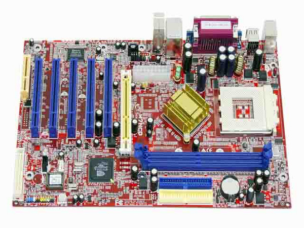 T. Madre Biostar M7NCD, nVidia nForce2 SPP/MCP2
Soporta: AMD Athlon XP y Duron con BUS de 200/266/333/400
Memoria: DDR 266/333/400, 2 Bancos
Integrado: Audio AC 97 y Red 10/100Mbps,
Diseño: ATX Completo, Ptos: 1x AGP (4x/8x), 5x PCI