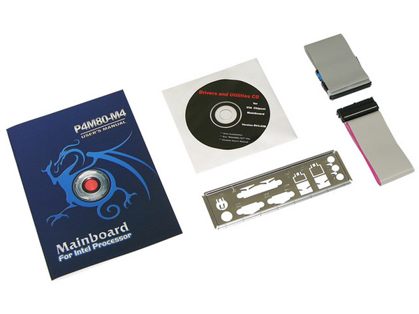 T. Madre Biostar P4M80-M4, ChipSet VIA P4M800,
Soporta: Pentium 4 Prescott/Celeron, 800/533/400MHz,
Integrado: Video S3 UniChrome Pro, Audio y Red,
Memoria: DDR 400, 2 Bancos, 2GB Max,
Diseño: Micro ATX, Ptos: 3x PCI, 1x AGP 8X
