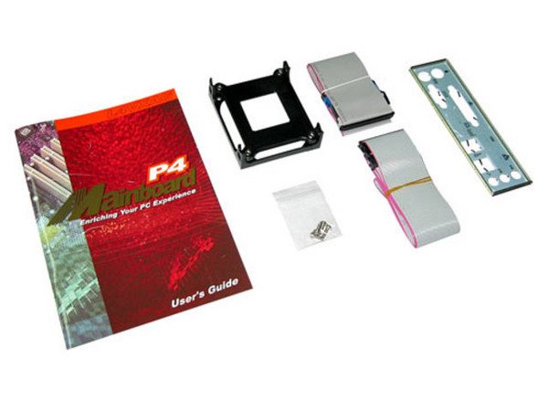 T. Madre ECS L4VXAG, ChipSet VIA P4X400 & VT8235,
Soporta: Pentium 4, 478Pins, BUS de 400 y 533Mhz,
Integrado: Video, Red, Audio 2 canales,
Memoria: 3 DIMM DDR 266/333 (Max. 3GB),
Diseño: Micro ATX Ptos: 3 x PCI, 2 x USB 2.