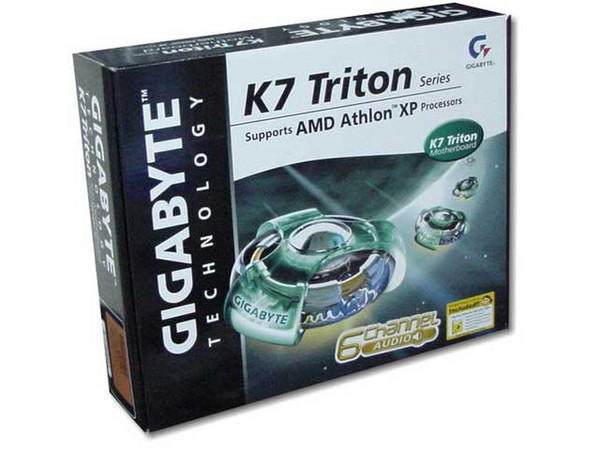 T. Madre GigaByte GA7VAC ChipSet VIA KT333, Soporta hasta: AMD XP 2600+, Duron 1.3Ghz, Integrado: Audio AC97, IDE: ATA-100/133, Memoria: 3x DDR DIMM DDR333/PC1600/PC2100, 3Gb Max, Diseño: ATX Completo, Ptos. 1x AGP, 5x PCI, 1x CNR