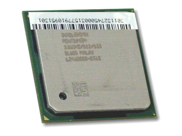 Procesador Intel Pentium 4 a 3.06Ghz, BUS 533Mhz, 478Pines, 512KB, con Hyper Threading.