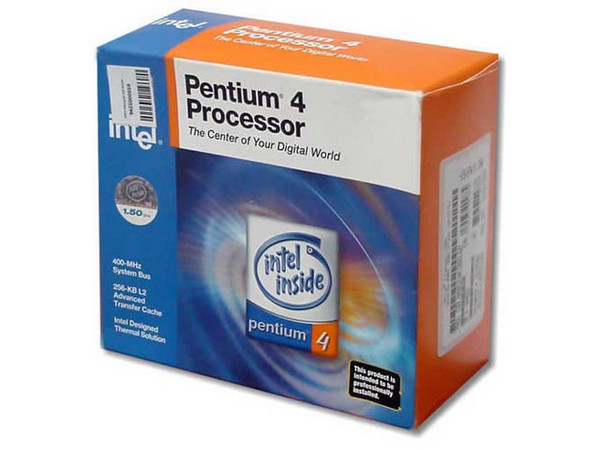 Procesador Intel Pentium 4 a 1.5Ghz, BUS 400Mhz, 478Pines, 256KB, en caja