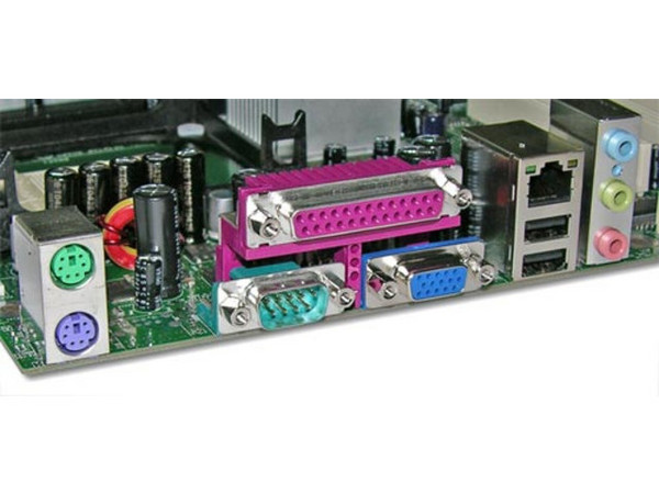 Tarjeta Madre Intel D845GVFNL, ChipSet Intel 845GV,
Soporta: Pentium 4 y Celeron con BUS de 400/533Mhz,
Memoria: SDRAM DDR 200/266/333, 2 Bancos, 2GB Max.,
Integrado: Video, Audio y Red 10/100Mbps,
Diseño: MicroATX, Puertos: 3x PCI, 4x USB