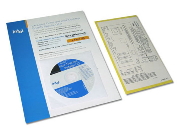 Tarjeta Madre Intel D845GVSRL, ChipSet Intel 845GV,
Soporta: P4/Prescott/Celeron, BUS de 400/533Mhz, 
Memoria: SDRAM DDR 200/266/333, 2 Bancos, 2GB Max., 
Integrado: Video, Audio y Red 10/100Mbps
Diseño: MicroATX, Puertos: 3x PCI, 4x USB 2.0