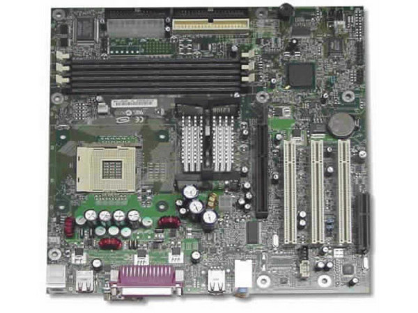 T. Madre Intel D845HV, ChipSet Intel® 845, 478Pins
Soporta: P4 hasta 2.8Ghz y Celeron con 478Pins y 400Mhz BUS
Integrado: Audio AC97, 
Memoria: SDRAM PC-133, 3Gb Max, 3 Bancos
Diseño: Micro ATX, Ptos: 3x PCI, 1x AGP, 1x CNR