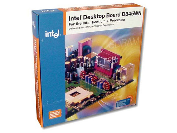 T. Madre Intel D845WNL, ChipSet Intel 845,
Soporta: P4 hasta 2.8 y Celeron con 478Pins y 400Mhz BUS
Integrado: Audio AC97 y LAN Intel 10/100,
Memoria: SDRAM DIMM PC133, 3Gb Max, (3 Bancos),
Diseño: ATX Completo, Ptos: 1x AGP, 6x PCI y 1x CNR