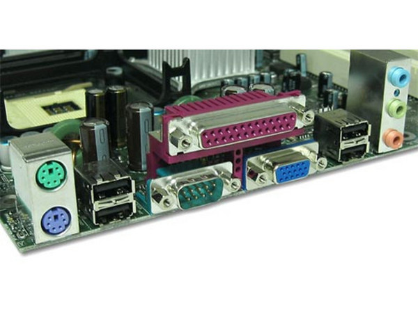 T. Madre Intel D865GVHZ, ChipSet Intel® 865GV, 
Soporta: P4/Prescott/Celeron con BUS de 400/533/800Mhz, 
Integrado: Video, Audio
Memoria: SDRAM DDR 400/333/266, 2 Bancos, 2GB Max
Diseño: MicroATX, Ptos: 3x PCI