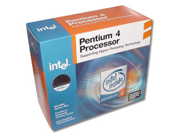 Procesador Intel Pentium 4 a 2.4CGhz, BUS de 800Mhz con Hyper Threading