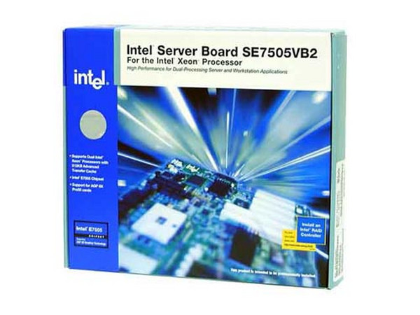 T. Madre Intel Server Board SE7505VB2, Dual Xeon