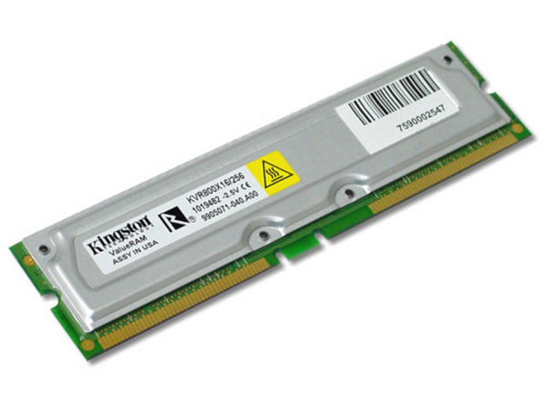 Memoria Kingston RDRAM RIMM RAMBUS PC800, 256MB
