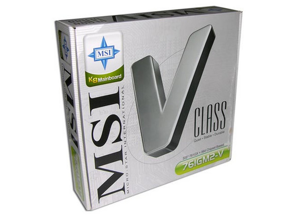 T. Madre MSI 761GM2-V, ChipSet SiS 761GX,
Para: Athlon 64/64FX / Athlon 64 X2 dual-core, Socket 939,
Integrado: Video, Audio 5.1, Red 10/100Mbps,
Memoria: 2xDDR, 266/333/400, Max.2GB,
Diseño: MicroATX, Ptos: 1xPCI Express x16, 2x PCI