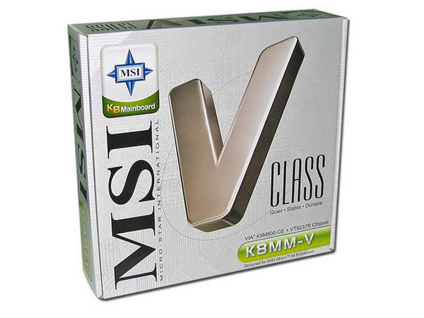 T. Madre MSI K8MM-V, ChipSet VIA K8M800,
Soporta: Athlon 64, Sempron 3100+, Socket 754,
Integrado: Video, Audio de 6 canales, Red,
Memoria: DDR 266/333/400, 2 Bancos, 2GB Max,
Diseño: MicroATX, Puertos: 3x PCI, 1x AGP 8X, 4x