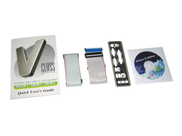T. Madre MSI KM3M-V, ChipSet VIA KM266 Pro,
Soporta: AMD Athlon XP/Duron/Sempron, Socket A,
Integrado: Video S3 Graphics, Sonido VIA 5.1 y Red 10/100,
Memoria: SDRAM DDR266, DDR333,
Diseño: MicroATX, Puertos: 3x PCI, 1x AGP 4X
