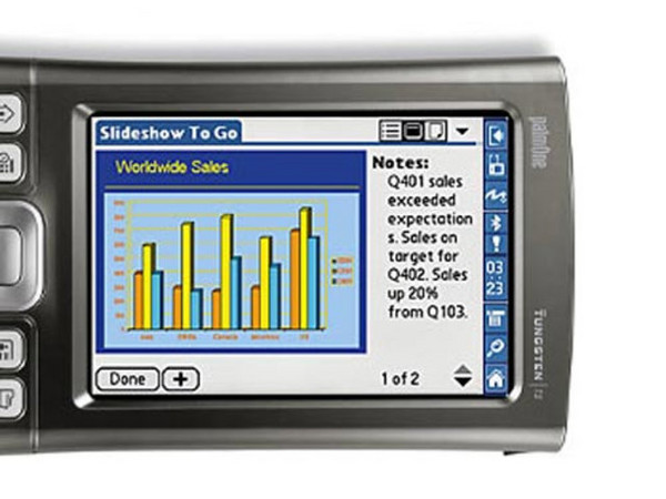 Palm Tungsten T5 con 256MB, Pantalla Extra Grande