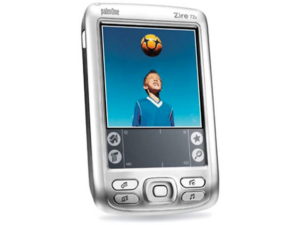 Palm Zire 72 Silver con tarjeta SD de 128MB