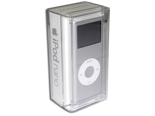 Reproductor Apple iPod nano de 4GB color Plata